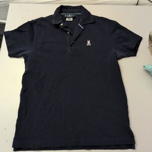 Psycho Bunny Navy Polo Shirt Men Size 4